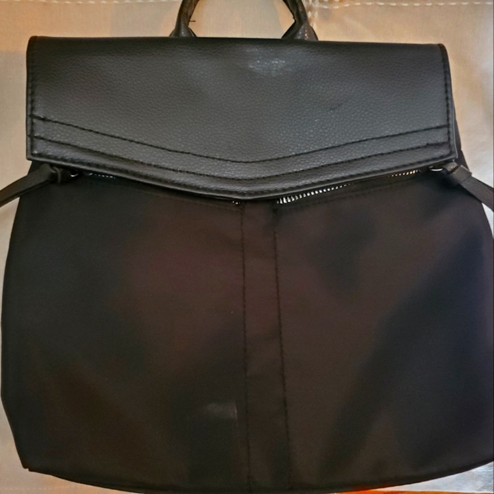 Botkier New York Trigger Backpack Purse Black Mini